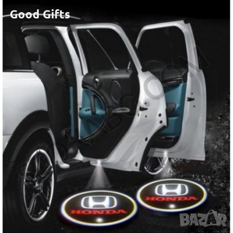 LED logo Безжично лого проектор за врати ХОНДА HONDA, снимка 3 - Аксесоари и консумативи - 35490673