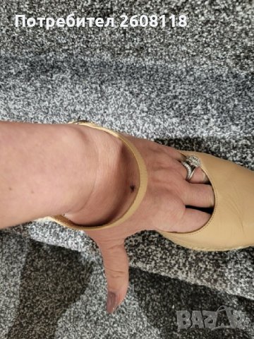 Сандали CARMEN SAIZ – на платформа, еспадрил, №40, снимка 3 - Сандали - 38445067
