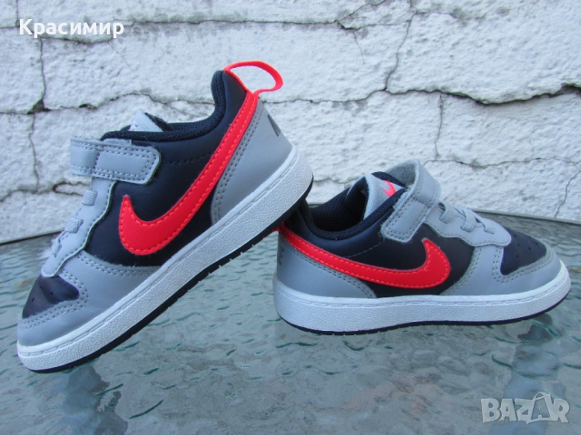 Детски маратонки Nike Court Borough Low Recraft, снимка 8 - Детски маратонки - 52543511