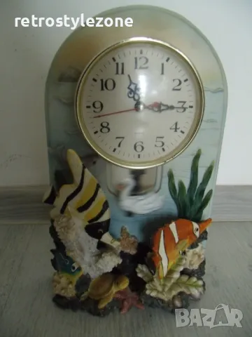 № 8008 стар настолен часовник   , снимка 4 - Други ценни предмети - 50048741