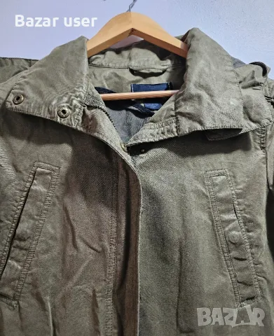 Дамска зелена парка, снимка 11 - Якета - 48354897