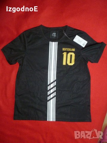 158/164 НОВА футболна тениска Германия С размер, снимка 4 - Фен артикули - 26363297