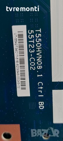 T-con board T550HVN08.1 Ctrl BD 55T23-C02  for LG 42LF580V дисплей HC420DUN-VAHS3-51XX, снимка 3 - Части и Платки - 40195263