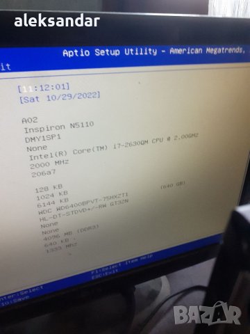 Дъно за dell.5110., снимка 1