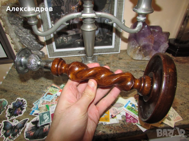 2 свещника и марки, снимка 9 - Други ценни предмети - 53496666