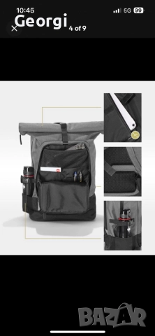 Engelbert Strauss Rolltop backpack, снимка 5 - Раници - 52827282
