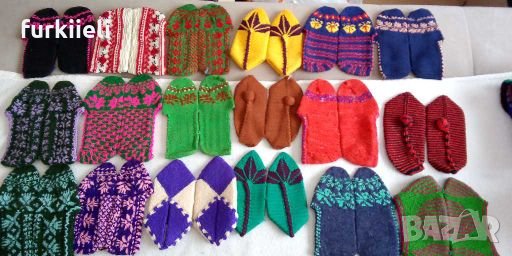 Нови ръчно плетени терлици, снимка 4 - Други - 28326308