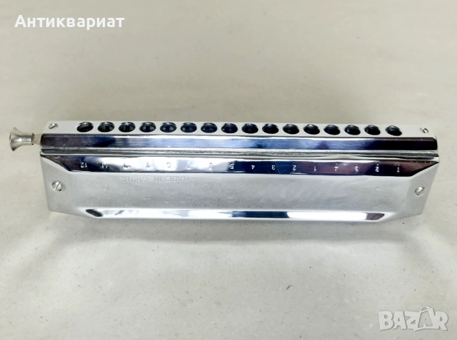 Хроматична Chromatic хармоника SWAN / 12, снимка 4 - Духови инструменти - 52245282