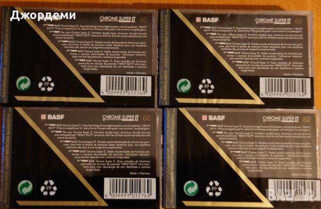 Аудио касети (аудио касета) BASF Chrome Super II 60, снимка 2 - Аудио касети - 37477580