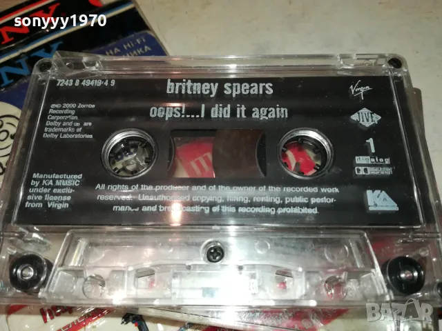 BRITNEY SPEARS-ORIGINAL TAPE 1802252224, снимка 5 - Аудио касети - 49185808