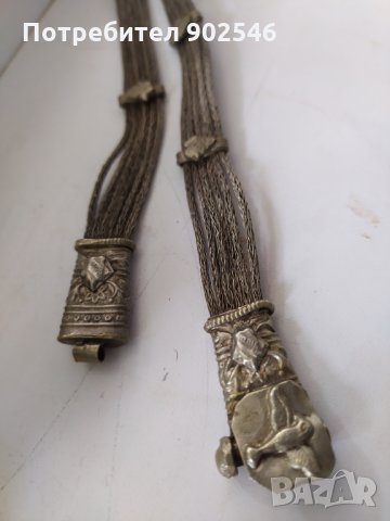 Възрожденски сребърен женски накит. Носия, снимка 2 - Антикварни и старинни предмети - 32961876