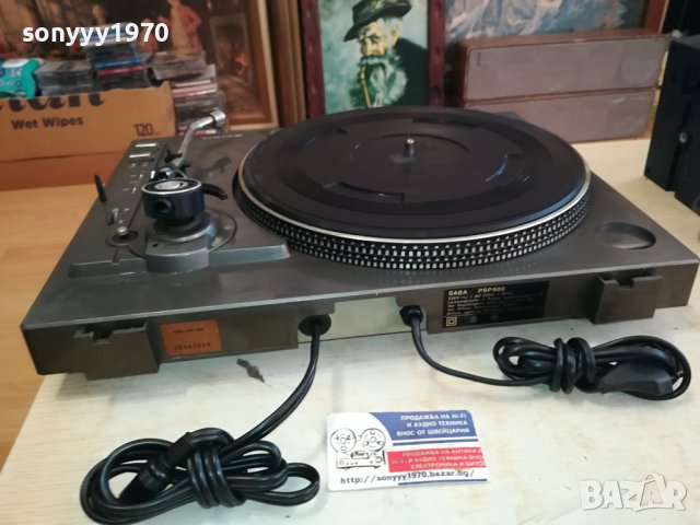 SABA PSP900 DIRECT DRIVE-ВНОС SWISS 2611231148, снимка 13 - Грамофони - 43152468