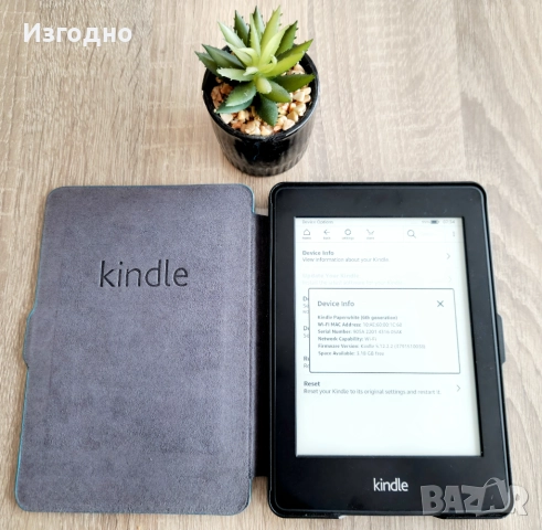 Amazon Kindle електронен четец с подсветка БЕЗПЛАТНА ДОСТАВКА!, снимка 4 - Електронни четци - 52478373