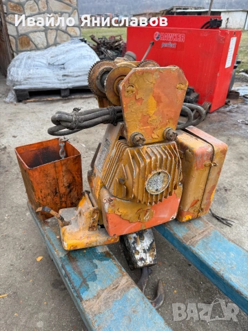 Верижен телфер 1000кг, снимка 3 - Други инструменти - 53224564