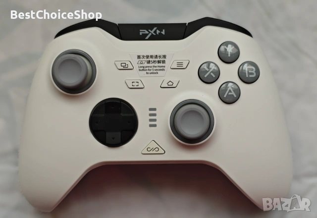 PXN P5 безжичен гейминг контролер с Hall ефект джойстик и спусък, снимка 4 - Аксесоари - 53194436