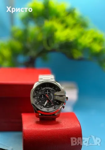 Мъжки часовник Diesel DZ4308 Mega Chief Chronograph, снимка 1 - Мъжки - 48735555