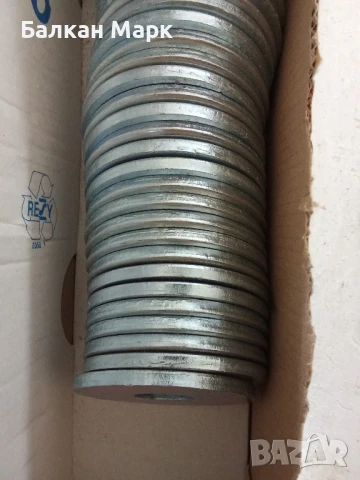 Шайби за дърво DIN 440 –22,0, Ø70 mm, дебелина 5 mm – 50 броя, снимка 2 - Железария - 51214828