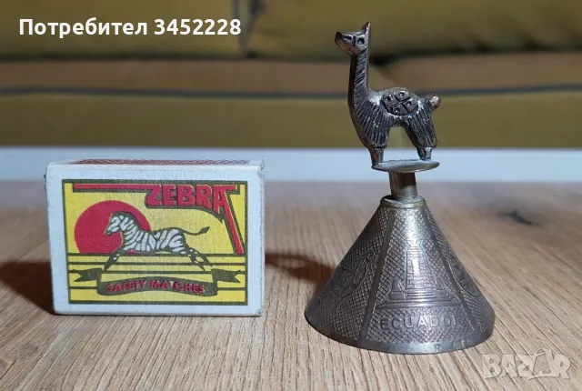 звънче камбанка месинг за колекционери , снимка 7 - Антикварни и старинни предмети - 49118707