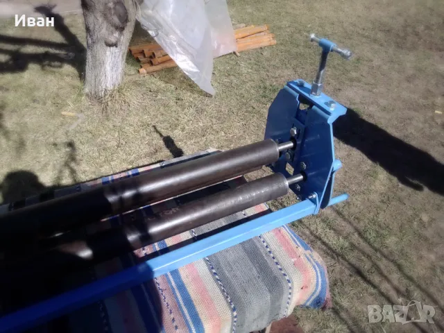 Ръчна рунд машина Машина за огъване на ламарина в дъга Ролкова машина, снимка 7 - Други машини и части - 49402546