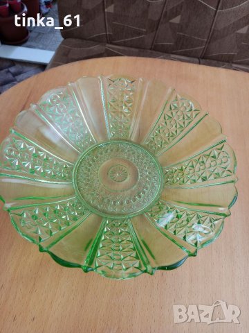 Стъклена купа, снимка 2 - Прибори за хранене, готвене и сервиране - 33580053