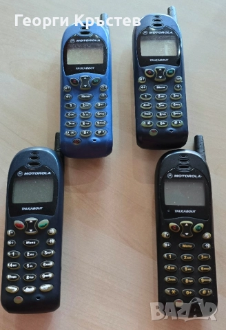 Motorola T180(4 бр.) - без батерии, 2 са работещи, снимка 2 - Motorola - 52222732