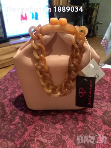 Розова чанта , снимка 2 - Чанти - 26699395