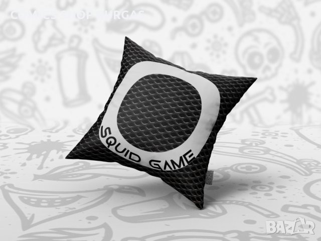Декоративна възглавница SQUID GAME, снимка 18 - Възглавници - 34738907