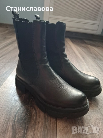 Дамски боти от естествена кожа Lasocki , снимка 6 - Дамски боти - 51887713