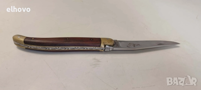 Стара френска джобна ножка Laguiole#1, снимка 7 - Антикварни и старинни предмети - 52536297