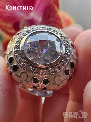 Марков регулируем сребърен пръстен, снимка 3 - Пръстени - 52913542