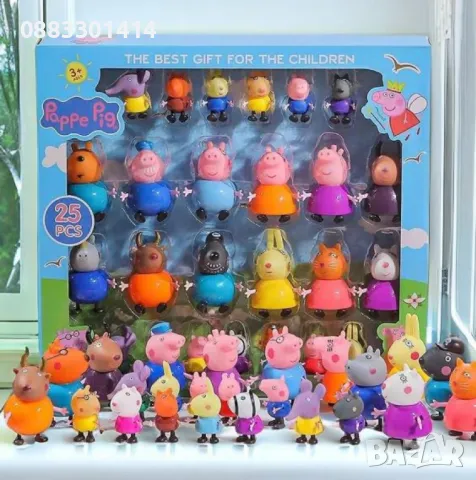 Пепа Пиг Фигури Всички герои , снимка 2 - Фигурки - 47937279