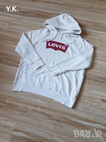 Оригинален мъжки суичър Levis, снимка 2 - Суичъри - 35461458