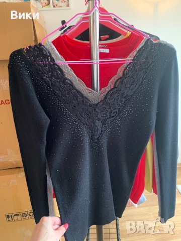 Нова блуза в три цвята, снимка 10 - Блузи с дълъг ръкав и пуловери - 39547095