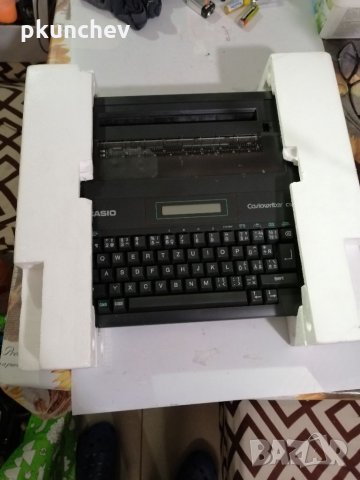 Ретро, пишеща машина CASIO Casiowriter CW-16, снимка 4 - Антикварни и старинни предмети - 35300354