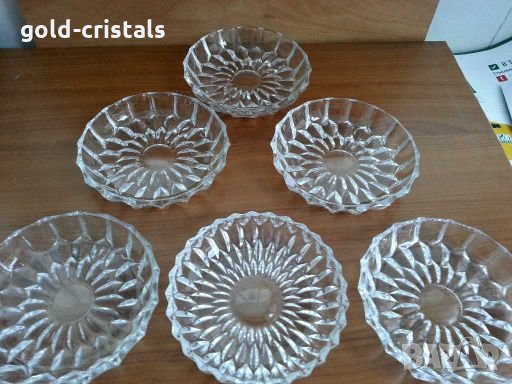 ретро кристални чинии купички, снимка 4 - Антикварни и старинни предмети - 28992531