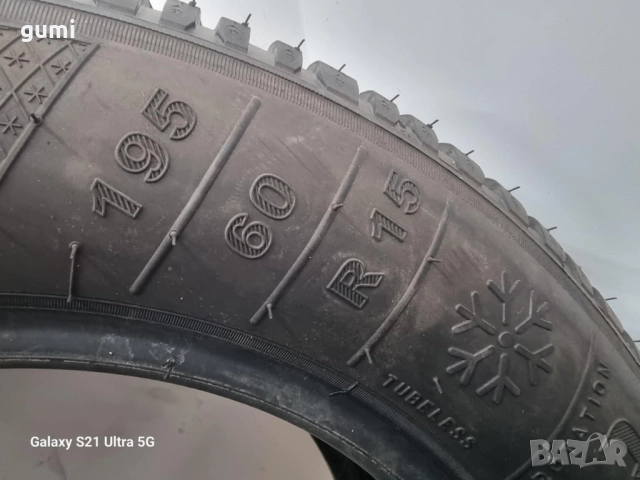 16бр зимни гуми 195/60/15 KLEBER L03523 , снимка 6 - Гуми и джанти - 52209396