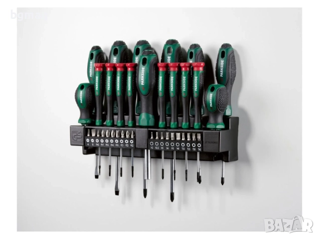 PARKSIDE комплект накрайници и отвертки,37 части, снимка 3 - Отвертки - 52136909