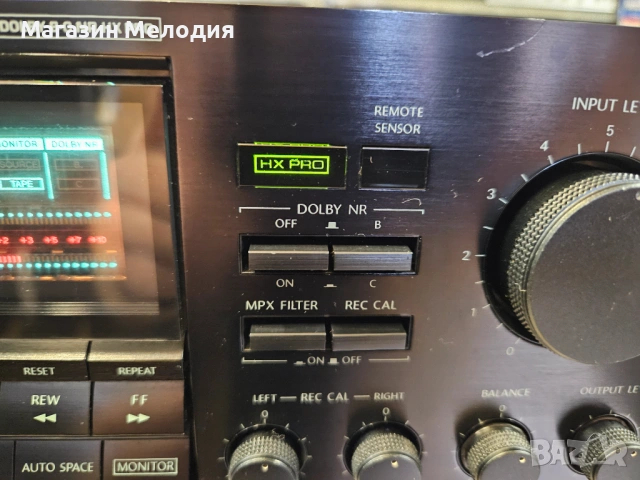 Касетен дек Onkyo Integra TA-2570 В отлично техническо и визуално състояние., снимка 7 - Декове - 34545082