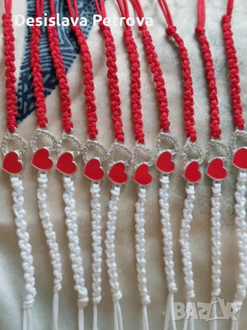 Мартеници макраме. Супер цена на едро-75ст. Цена на дребно-1,50лв, снимка 5 - Други - 39389974