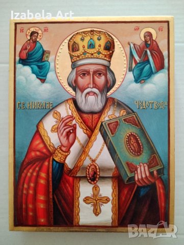 ръчно рисувана икона по оригинална технология