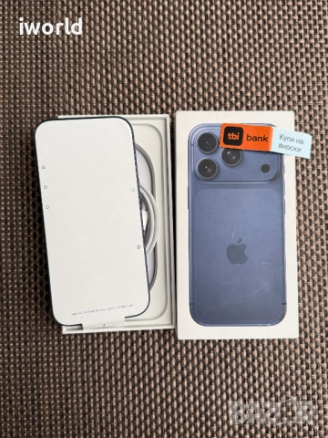 НОВ❗️iPhone 17 Pro ❗️Лизинг от 38Е/мес ❗️Deep Blue ❗️ ГАРАНЦИЯ❗️256Gb⚠️ , снимка 5 - Apple iPhone - 53415062