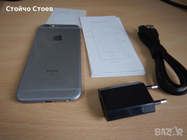 Apple iPhone6S(A1688),iOS 15.8.5 сив, снимка 2 - Apple iPhone - 53029673