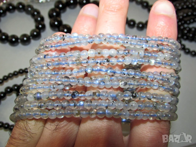 8ми март подаръци гривни от лабрадорит подходящи за подарък, снимка 3 - Подаръци за жени - 53571566