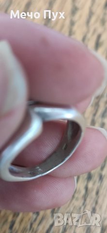 Сребърен пръстен (12), снимка 5 - Пръстени - 37689067
