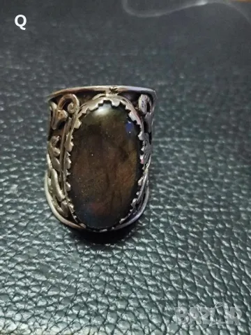 стар сребърен пръстен , снимка 6 - Пръстени - 50276645