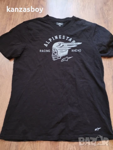 alpinestars - страхотна мъжка тениска КАТО НОВА L, снимка 4 - Тениски - 50774914