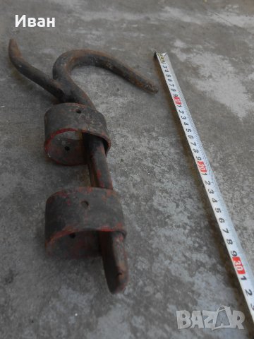 Пожарникарска кука, снимка 3 - Антикварни и старинни предмети - 28459220