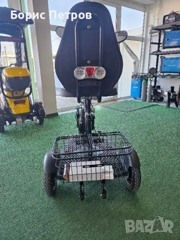 Електрическа триколка VOLT ELECTRIC A3 Traffic 750 Черна, снимка 5 - Мотоциклети и мототехника - 48884453