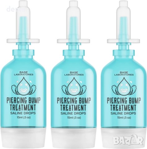 Физиологичен разтвор за лечение на пиърсинг от Base Labs