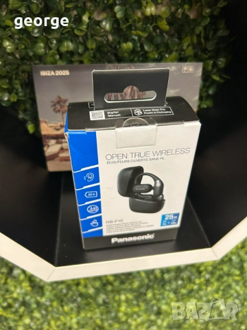 Слушалки Panasonic RB-F10 - нови, снимка 2 - Bluetooth слушалки - 52651254